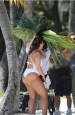 ASHLEY GRAHAM on the Set of a Photoshoot in Florida Keys 03/21/2017