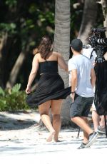 ASHLEY GRAHAM on the Set of a Photoshoot in Florida Keys 03/21/2017