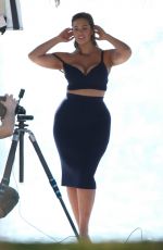 ASHLEY GRAHAM on the Set of a Photoshoot in Florida Keys 03/21/2017