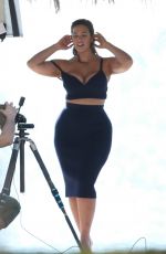 ASHLEY GRAHAM on the Set of a Photoshoot in Florida Keys 03/21/2017