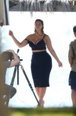 ASHLEY GRAHAM on the Set of a Photoshoot in Florida Keys 03/21/2017