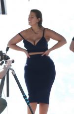 ASHLEY GRAHAM on the Set of a Photoshoot in Florida Keys 03/21/2017