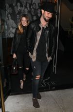 ASHLEY GREENE and Paul Khoury at Catch LA in West Hollywood 03/25/2017
