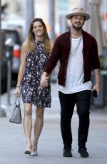 ASHLEY GREENE and Paul Khoury Out in Los Angeles 03/08/2017
