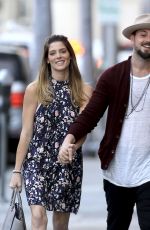 ASHLEY GREENE and Paul Khoury Out in Los Angeles 03/08/2017