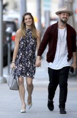 ASHLEY GREENE and Paul Khoury Out in Los Angeles 03/08/2017