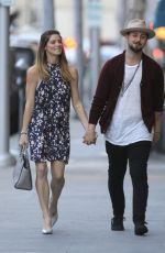 ASHLEY GREENE and Paul Khoury Out in Los Angeles 03/08/2017