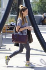ASHLEY GREENE Arrives at Equinox Gym in Hollywood 03/30/2017