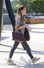 ASHLEY GREENE Arrives at Equinox Gym in Hollywood 03/30/2017