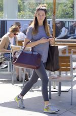 ASHLEY GREENE Arrives at Equinox Gym in Hollywood 03/30/2017