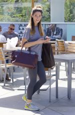 ASHLEY GREENE Arrives at Equinox Gym in Hollywood 03/30/2017
