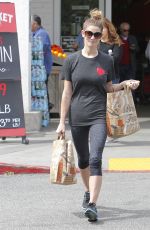 ASHLEY GREENE in Leggings Shopping in Beverly Hills 03/22/2017