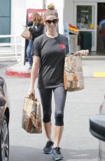 ASHLEY GREENE in Leggings Shopping in Beverly Hills 03/22/2017