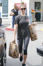 ASHLEY GREENE in Leggings Shopping in Beverly Hills 03/22/2017