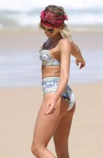 ASHLEY HART in BIkini on the Beach in Sydney 03/11/2017