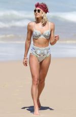 ASHLEY HART in BIkini on the Beach in Sydney 03/11/2017