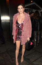 ASHLEY JAMES at Sushi Samba x Cool Earth Carnival Party in London 02/28/2017