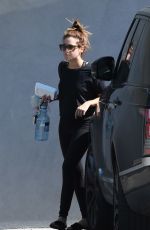 ASHLEY TISDALE Out and About in Los Angeles 03/01/2017