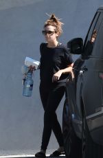 ASHLEY TISDALE Out and About in Los Angeles 03/01/2017