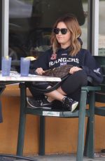 ASHLEY TISDALE Out for Breakfast in West Hollywood 03/22/2017