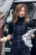 ASHLEY TISDALE Shopping at Free People in Studio City 03/21/2017