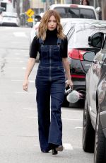 ASHLEY TISDALE Shopping at Free People in Studio City 03/21/2017