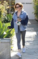ASHLEY TISDALE Shopping at Isabel Marant in West Hollywood 03/13/2017