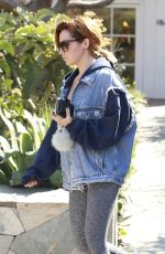 ASHLEY TISDALE Shopping at Isabel Marant in West Hollywood 03/13/2017