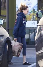 ASHLEY TISDALE Shopping at Trader Joe