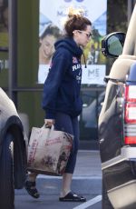 ASHLEY TISDALE Shopping at Trader Joe