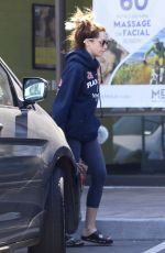 ASHLEY TISDALE Shopping at Trader Joe