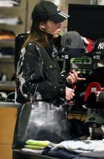 AURORA RAMAZOTTI Out Shopping in Milan 03/22/2017