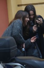 AURORA RAMAZZOTTI Out and About in Rome 03/19/2017