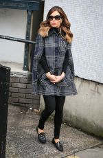 AYDA FIELD Leaves ITV Sudios in London 03/01/2017