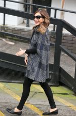 AYDA FIELD Leaves ITV Sudios in London 03/01/2017