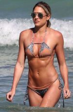 BARBIE BLANK in Bikini on the Beach in Miami 03/02/2017