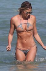 BARBIE BLANK in Bikini on the Beach in Miami 03/02/2017