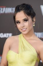 BECKY G at Power Rangers Premiere in Los Angeles 03/22/2017