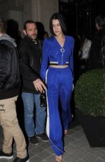 BELLA HADID Arrives at Caviar Kaspia Restaurant 03/02/2017