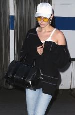 BELLA HADID Arrives at Her Apartment in New York 03/20/2017