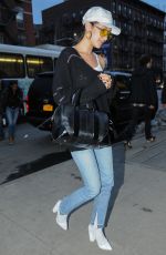 BELLA HADID Arrives at Her Apartment in New York 03/20/2017