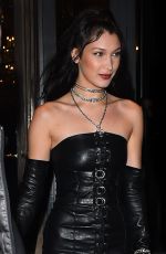 BELLA HADID at Plaza Hotel in Paris 03/04/2017
