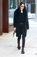 BELLA HADID Leaves Her Apartment in New York 03/16/2017