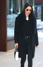 BELLA HADID Leaves Her Apartment in New York 03/16/2017
