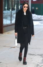 BELLA HADID Leaves Her Apartment in New York 03/16/2017