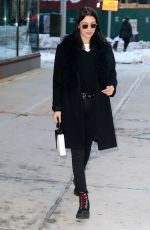 BELLA HADID Leaves Her Apartment in New York 03/16/2017