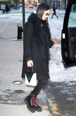 BELLA HADID Leaves Her Apartment in New York 03/16/2017