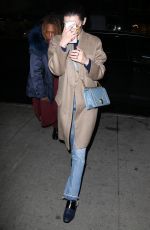 BELLA HADID Night Out in New York 03/08/2017