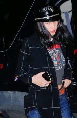 BELLA HADID Night Out in New York 03/09/2017