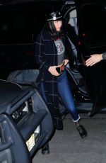 BELLA HADID Night Out in New York 03/09/2017